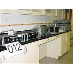 HIGH VOLT AMPS, MONITOR DRYING OVEN & PARTS (8X)