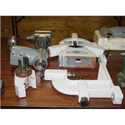 STEADY REST JAWS, CENTERS, & V-BLOCKS, TOOLING (1X)