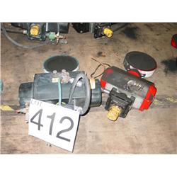 BUTTERFLY VALVES (2X)