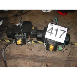 BUTTERFLY VALVES (2X)