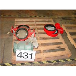 BUTTERFLY VALVES & PARTS (5X)