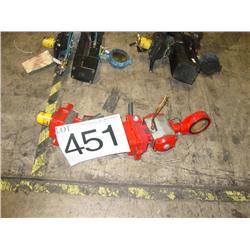 BUTTERFLY VALVES (2X)