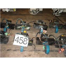 BUTTERFLY VALVES (4X)