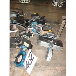 BUTTERFLY VALVES (3X)