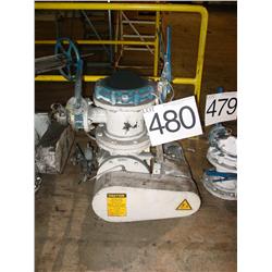 ROTARY AIR LOCK W/VALVE & MOTOR