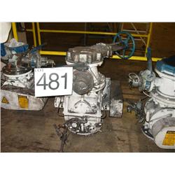 ROTARY AIR LOCK W/VALVE & MOTOR