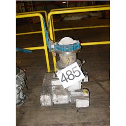 ROTARY AIR LOCK W/VALVE & MOTOR