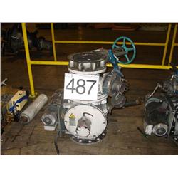 ROTARY AIR LOCK W/VALVE & MOTOR