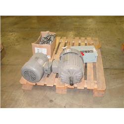 SOUTHWORTH PARTS MOTORS & MISC (3X) PALLETS