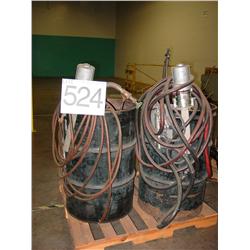 GRACO PUMP W/SPRAYERS (2X)