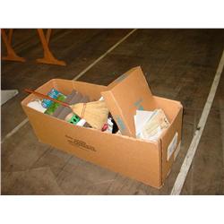 RIBBON TAPE DISPLAYS, SHOP DESK, BOOKS, & SHELF (4X)