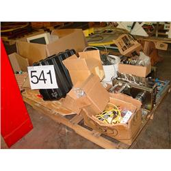 EQUIPMENT CASE W/LOCK, ELECTRONIC MONITOR,