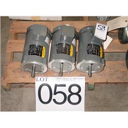 1 HP BALDOR MOTOR (3X)