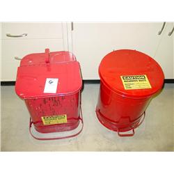 FIRE PROOF CANS (2X)