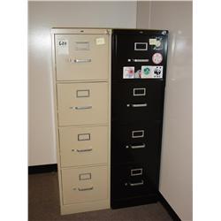 CABINET (2), 4 DRAWER CABINET (3) W/HEATER