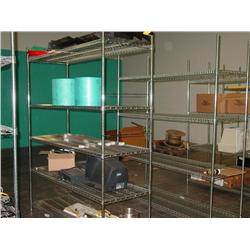 RACKS W/CONTENTS (X5)