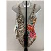 Image 2 : Johnny Was Leopard Wrap One Piece Swimsuit, Size L - Resort Retail $198