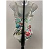Image 2 : Johnny Was White Lei Floral Tank Swimsuit, Size XS - Resort Retail $198