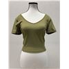 Image 1 : lululemon Women's Align Tee, Olive, Size 6 (Retail $68)