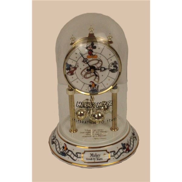 A Mickey Through The Years Anniversary Clock