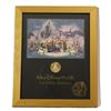 Image 1 : A Walt Disney World Cast Framed Print and Coin.