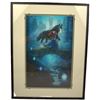 Image 1 : A Framed William Silvers Brave Print.