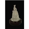 Image 1 : A Crystal Belle Figurine on mirrored base.