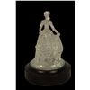 Image 2 : A Crystal Belle Figurine on mirrored base.