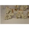 Image 2 : A 9-piece Snow White, Prince Charming and the Seven Dwarfs set by Lenox.