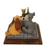 Image 2 : A Limited Edition and Autographed Lady and The Tramp Figurine.