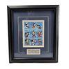 Image 1 : A Limited Edition 60th Anniversary “Mickey Through The Years” Framed Stamp Set.