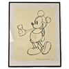 Image 1 : A Large Mickey's Steamroller Lithograph.