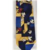 Image 4 : A Set of Four (4) Blue Silk Mickey Ties.