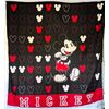 Image 1 : A Mickey Mouse Black Shower Curtain.