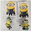 Image 3 : A Set of Four (4) Minion Ornaments.