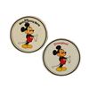 Image 1 : A pair of Mickey Mouse Metal Souvenir Trays.