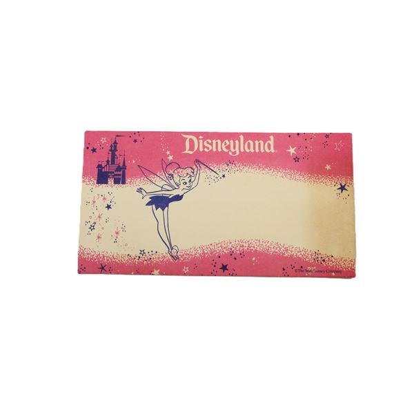 A Small Disneyland Shop Envelope.