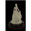Image 2 : A Crystal Belle Figurine on mirrored base.
