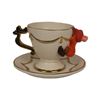 Image 2 : A Jaq Teacup and Saucer Set.