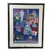 Image 1 : A Limited Edition 50th Anniversary Cinderella Large Sericel Autographed by Ilene Woods.