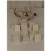 Image 2 : A Set of (5) Hamilton Collection Garden of Style Shoe Figurines.