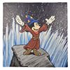Image 2 : A Limited Edition Sorcerer Mickey Giclee on Canvas.