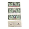 Image 1 : A Set of Three (3) 1997 Disney Dollars.