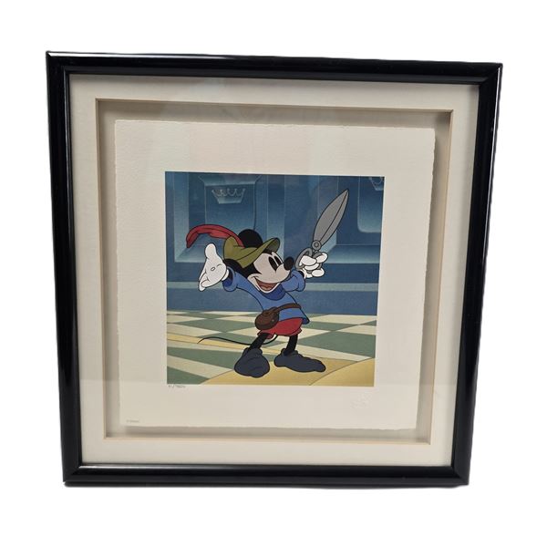 A Limited Edition Framed Brave Little Tailor Print.