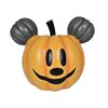 Image 1 : A (Grey-Ear) Mickey Mouse Pumpkin Faux Jack-o-lantern.