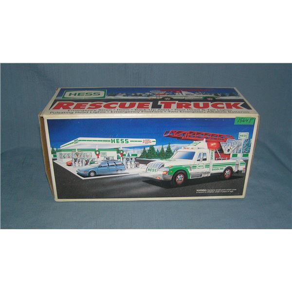 Hess rescue truck with original box