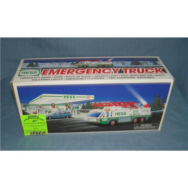 Vintage Hess Emergency Truck