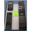 Image 1 : Group of TV remote controls