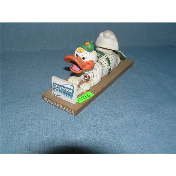 Long Island Ducks Quacker Jack bobble tail figure