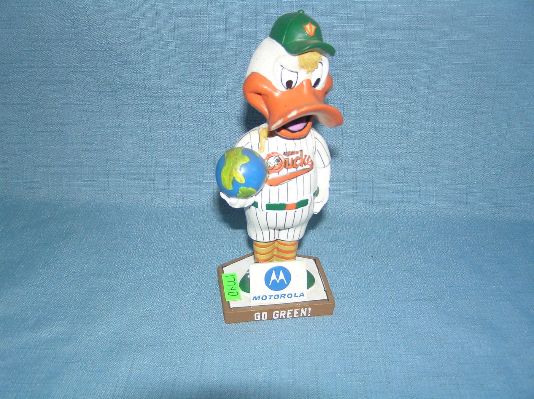 Quacker Jack Long Island Ducks bobble head figure